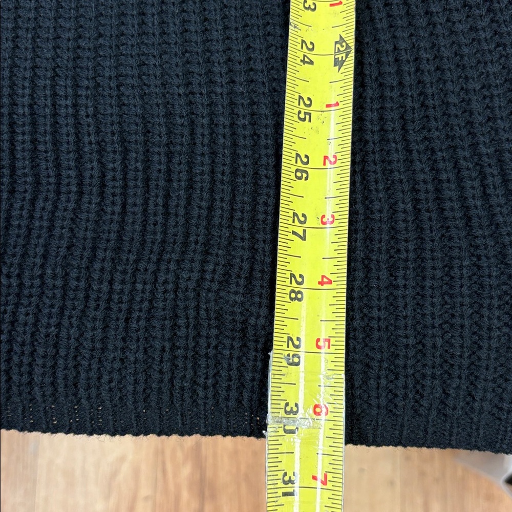 Rosedress Black Turtleneck Sweater Tunic / Dress | Size M — image 8 of 8